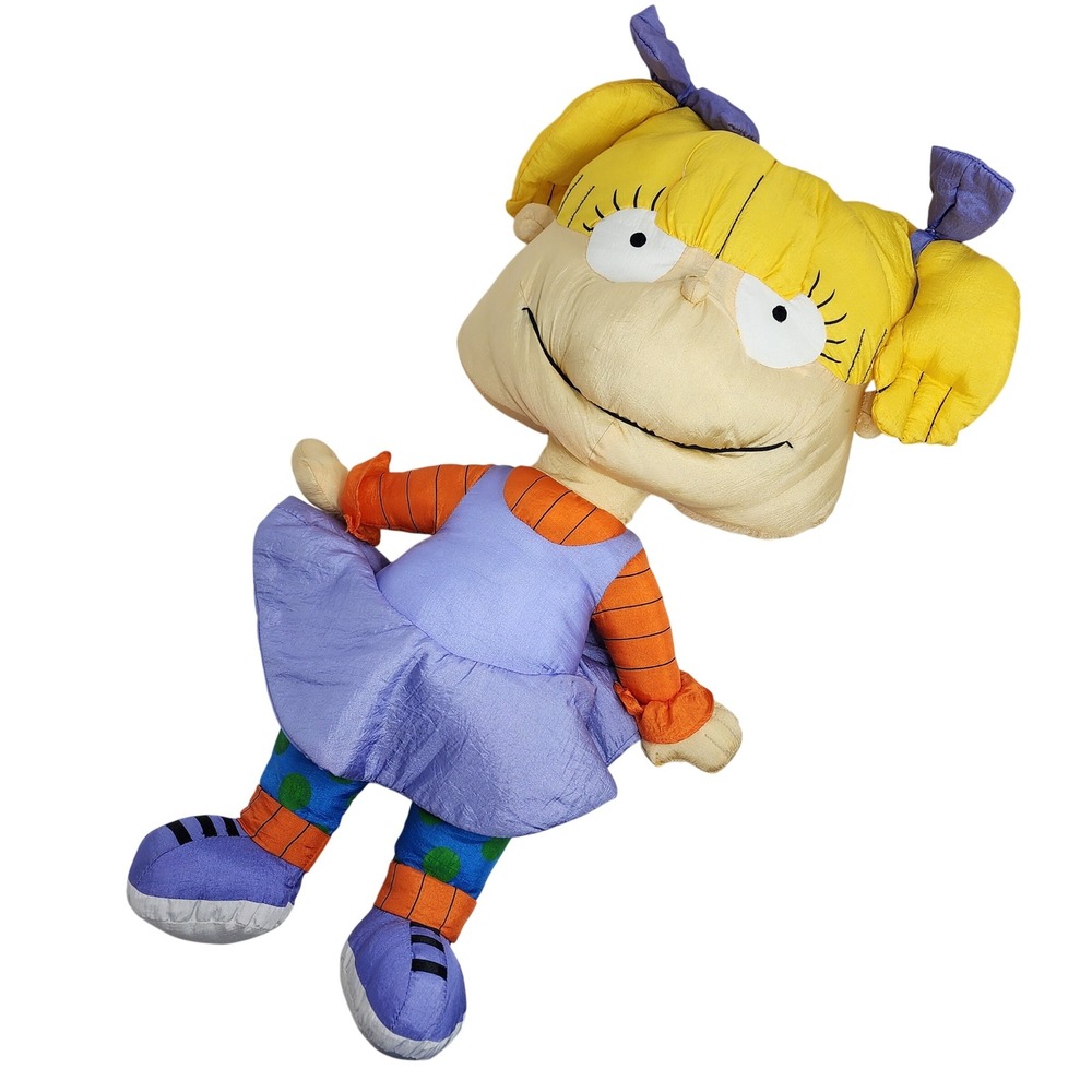 Rugrats Angelica Nickelodeon Plush 90's‎ Vintage Play by Play Large